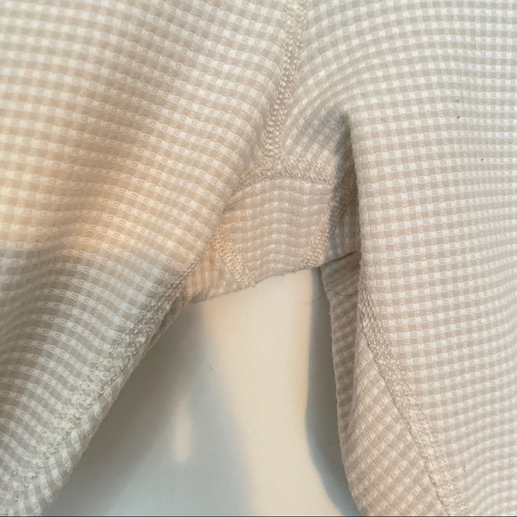 Lululemon Wunder Under Crop tan micro check Dune - Picture 8 of 8